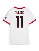 Ženske Nogometnih dresov AC Milan Christian Pulisic #11 Gostujoči 2024-25 Kratki rokavi